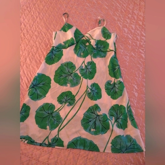 Diane Von Furstenberg Cream Silk Fabric Label - Picture 8 of 9